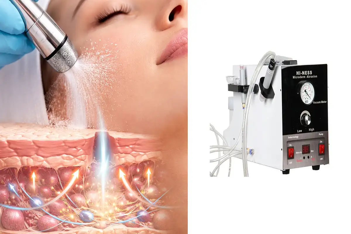 مکانیزم دقیق لایهبرداری و تحریک کلاژنسازی