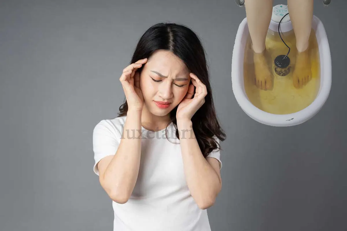 عوارض سم زدایی از کف پا با دستگاه
