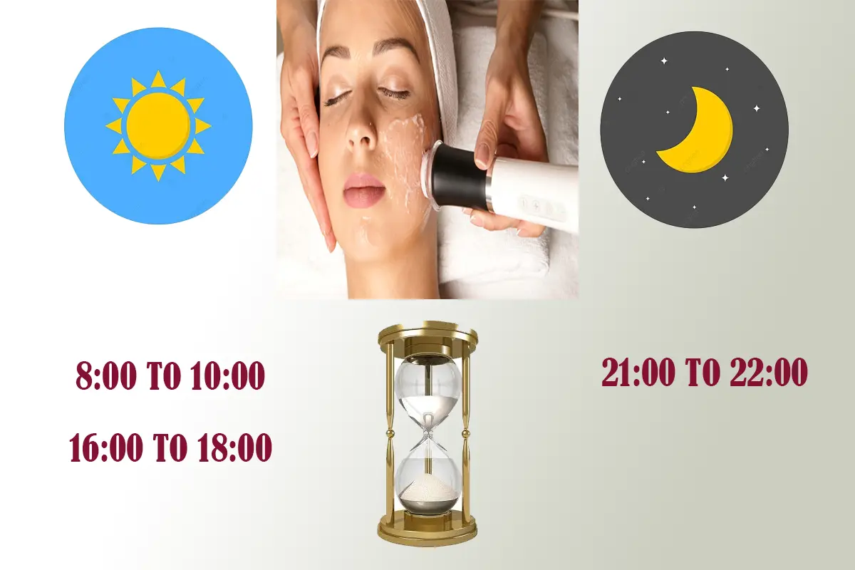 بهترین ساعت روز برای پاکسازی