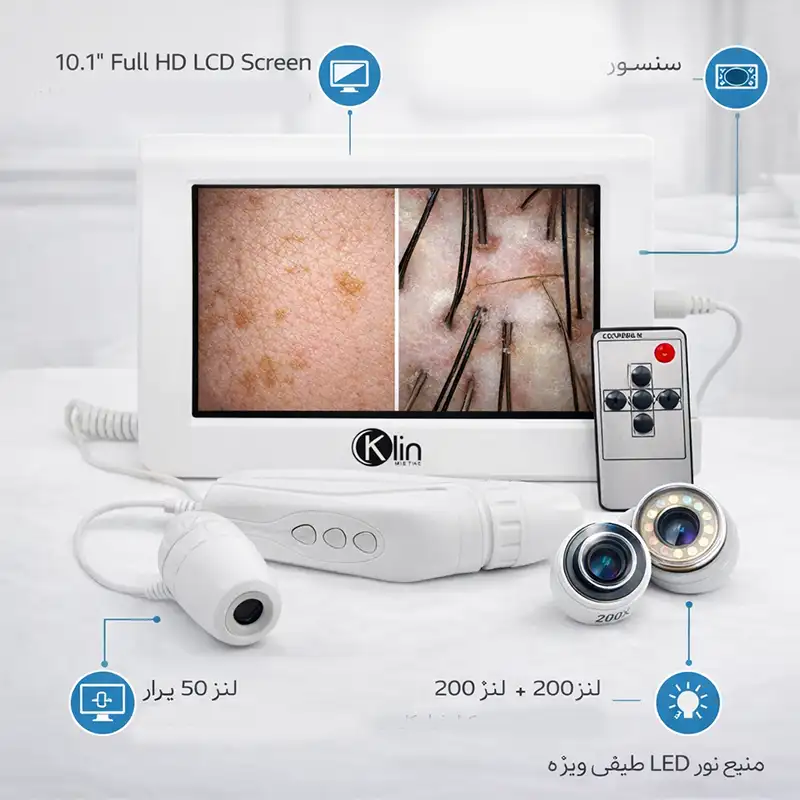 مشخصات سختافزاری و تصویربرداری
